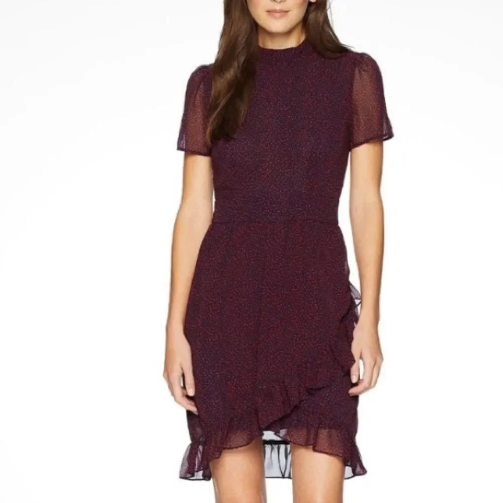 Juicy Couture Dark Purple Mini Dress